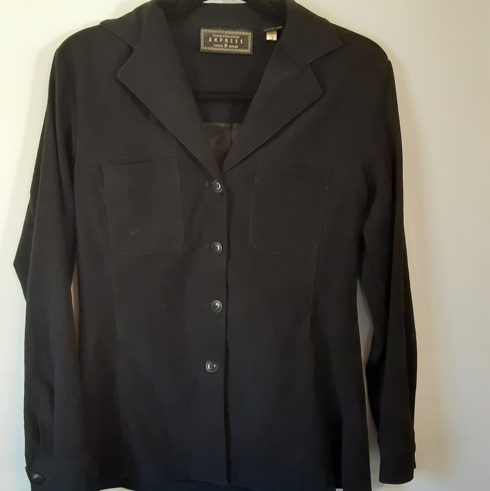 Express Vintage fauz suede Blazer